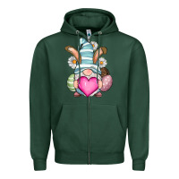 Easter Gnome Zipper Hoodie | Teevron