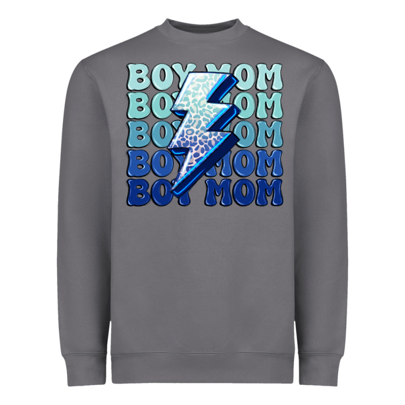 Boy Mom Heavyweight Sweatshirt by MaliasSmallBusiness | Teevron