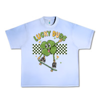 Grape Ice lucky dude Urban Heavy Tee - MaliasSmallBusiness