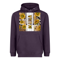 Plum western mother's day mama with cowhide and sunflowers tumbler tbs Heavyweight Hoodie - TumblerDesignByShophia
