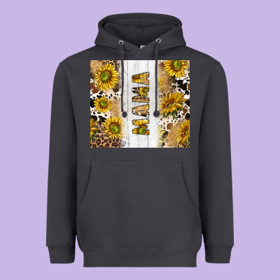 Western Mother's Day Mama With Cowhide And Sunflowers Tumbler Tbs Heavyweight Hoodie Designed By Tumblerdesignbyshophia