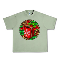 Oil Green christmas hot chocolate and candies Urban Heavy Tee - AdoDesignShop