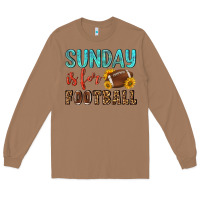 Toasted Coconut sunday is for football Long Sleeve Tee - NancyCooperArtShop