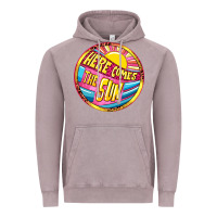 Vintage Zinc Here comes the sun Vintage Hoodie - NancyCooperArtShop