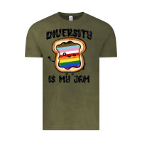 Vintage Olive diversity is my jam Vintage Tee - MaliasSmallBusiness