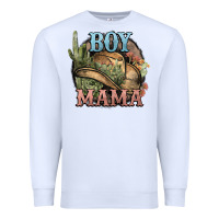 White Boy Mama western cactus Cowboy Premium Sweatshirt - HowdyJamesFarm
