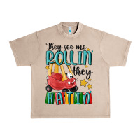 French Oak they see me rollin' they hatin' Urban Heavy Tee - MaliasSmallBusiness