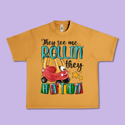 They See Me Rollin' They Hatin' Urban Heavy Tee Designed By Maliassmallbusiness