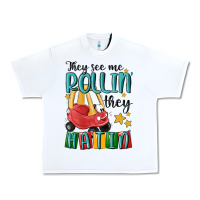 White they see me rollin' they hatin' Urban Heavy Tee - MaliasSmallBusiness