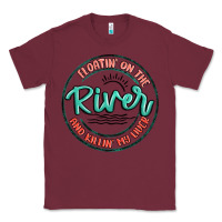 Burgundy floatin on the river killin my liver Classic Tee - MaliasSmallBusiness