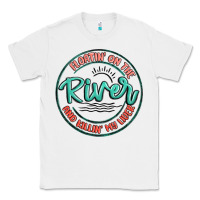 White floatin on the river killin my liver Classic Tee - MaliasSmallBusiness
