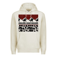 Oatmeal Heather cowgirl with cowhide Premium Hoodie - TumblerDesignByShophia
