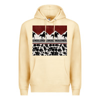 Pina Colada cowgirl with cowhide Premium Hoodie - TumblerDesignByShophia