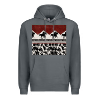 Rock cowgirl with cowhide Premium Hoodie - TumblerDesignByShophia