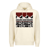 Sandshell cowgirl with cowhide Premium Hoodie - TumblerDesignByShophia