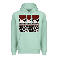 Seafoam cowgirl with cowhide Premium Hoodie - TumblerDesignByShophia