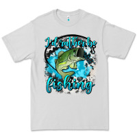 Dove Grey i d rather be fishing Premium Tee - AdoDesignShop