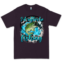 Plum i d rather be fishing Premium Tee - AdoDesignShop
