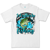 White i d rather be fishing Premium Tee - AdoDesignShop
