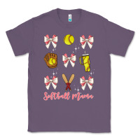 Lavender softball coquette bow Classic Tee - JahusDesignShop