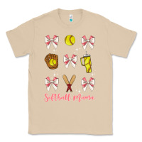 Mushroom softball coquette bow Classic Tee - JahusDesignShop