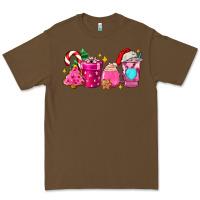 Cacao pink christmas coffee cups Premium Tee - AdoDesignShop