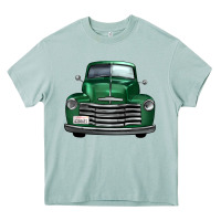 Arona western green truck front view Heavy Core Tee - FaDigitalArtStudio