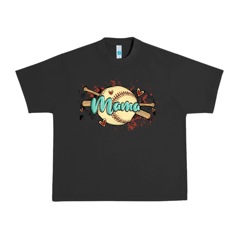 Softball Mama Urban Heavy Tee by MaliasSmallBusiness | Teevron