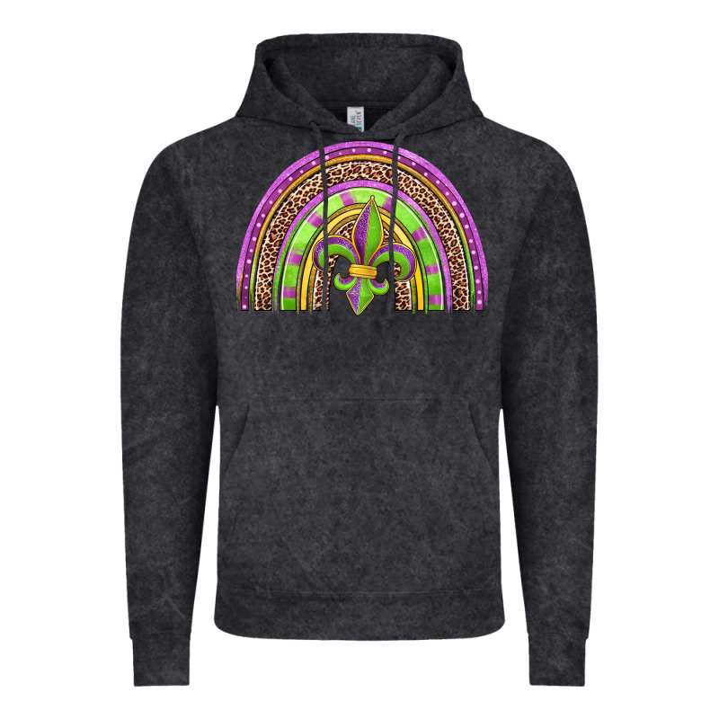 Mardi Gras Rainbow Vintage Hoodie by Jasminsmagicworld | Teevron