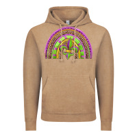 Vintage Coffee mardi gras rainbow Vintage Hoodie - Jasminsmagicworld