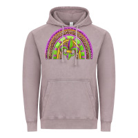Vintage Zinc mardi gras rainbow Vintage Hoodie - Jasminsmagicworld
