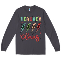Smoke teacher claus Long Sleeve Tee - MaliasSmallBusiness