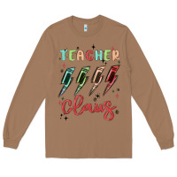 Toasted Coconut teacher claus Long Sleeve Tee - MaliasSmallBusiness