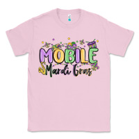 Bubblegum Pink mobile mardi gras Classic Tee - MaliasSmallBusiness