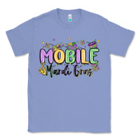 Colony Blue mobile mardi gras Classic Tee - MaliasSmallBusiness