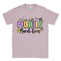 Lilac mobile mardi gras Classic Tee - MaliasSmallBusiness
