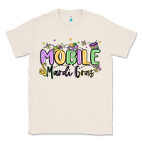 Natural mobile mardi gras Classic Tee - MaliasSmallBusiness