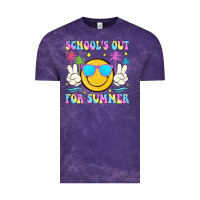 Cloud Purple schools out for summer Vintage Tee - JahusDesignShop