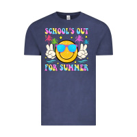 Vintage Denim schools out for summer Vintage Tee - JahusDesignShop