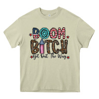 Mossy boom bitch Heavy Core Tee - CowhideDigitalArt