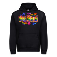 Black Human pride Urban Hoodie - FaDigitalArtStudio