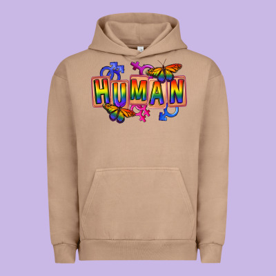 Human Pride Urban Hoodie Designed By Fadigitalartstudio