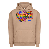 Pigment Burro Human pride Urban Hoodie - FaDigitalArtStudio