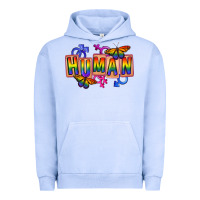 Pigment Grape Ice Human pride Urban Hoodie - FaDigitalArtStudio