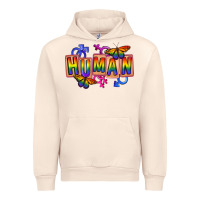 Sandshell Human pride Urban Hoodie - FaDigitalArtStudio