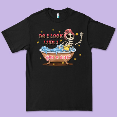 Do I Look Like I Give A Duck Premium Tee Designed By Jahusdesignshop