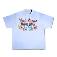 Grape Ice god says you are easter Urban Heavy Tee - MaliasSmallBusiness