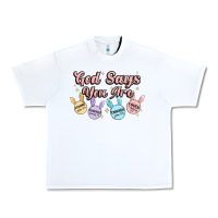 White god says you are easter Urban Heavy Tee - MaliasSmallBusiness