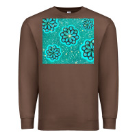 Chestnut glitter turquoise Premium Sweatshirt - TumblerDesignByShophia