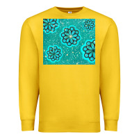 Lemon glitter turquoise Premium Sweatshirt - TumblerDesignByShophia
